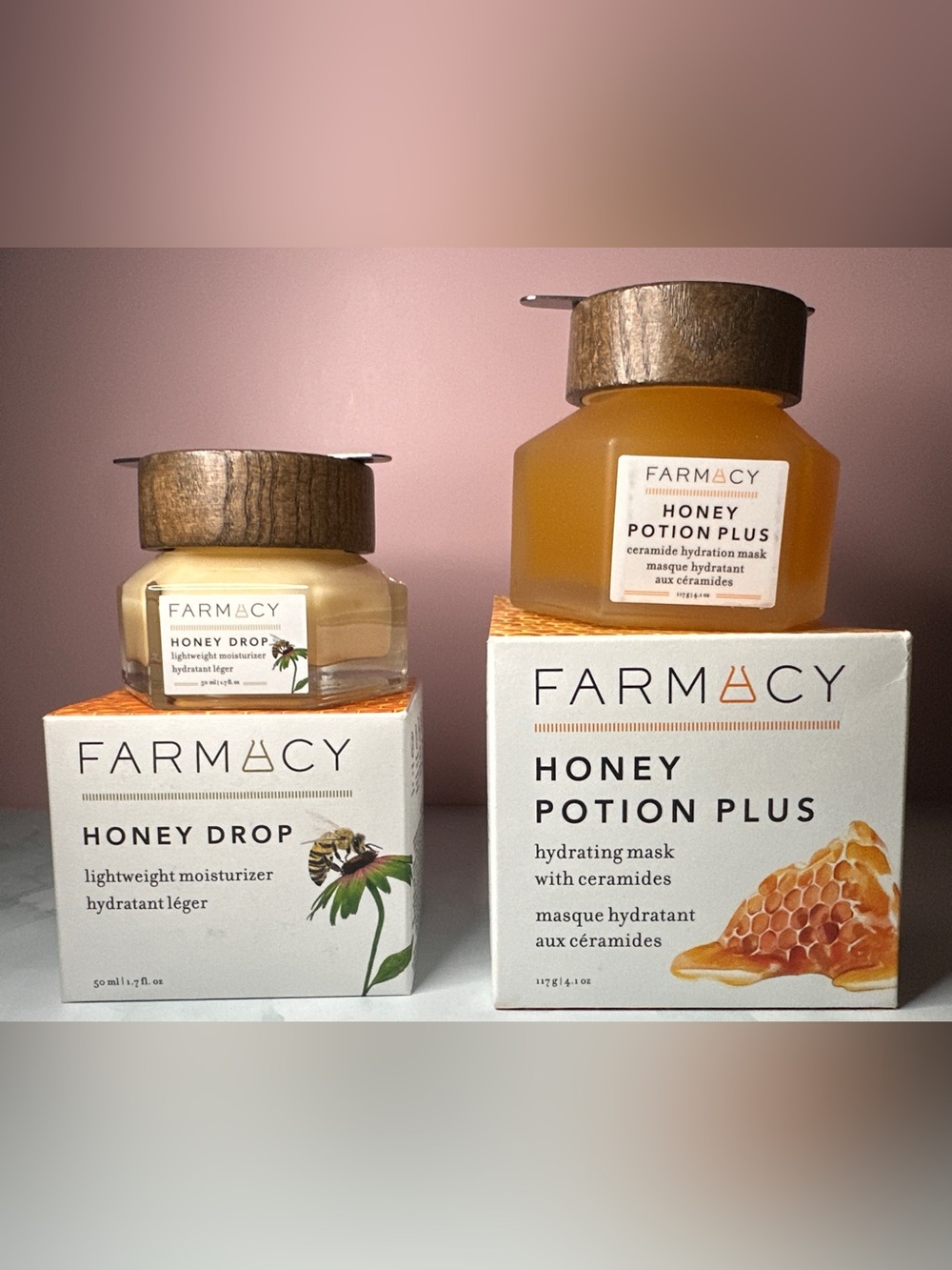 Farmacy Honey Potion Plus Hydrating Mask ($65) and moisturizer bundle($48)